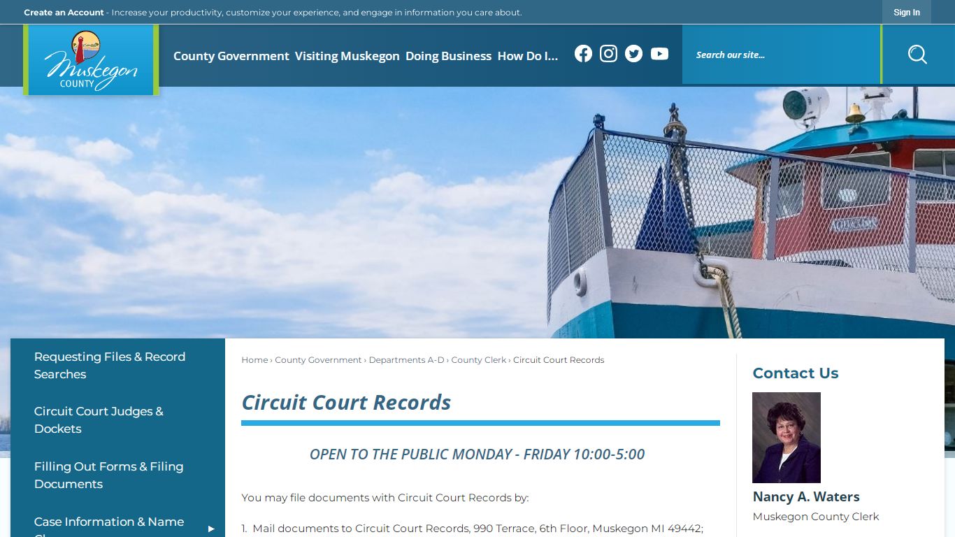 Circuit Court Records | Muskegon County, MI